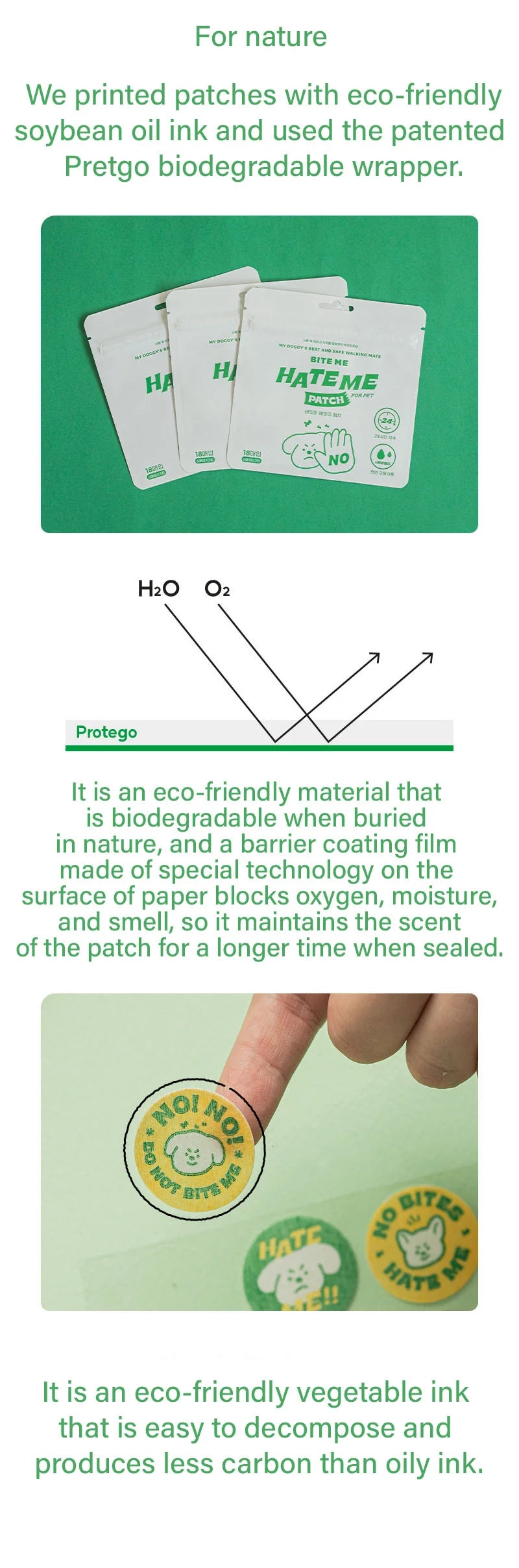 Hate Me Insect Repellant Patch 3 Count (6 patches per count)