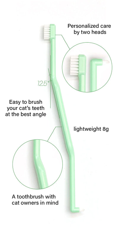 Two Way Dual-headed Ultra Small Toothbrush