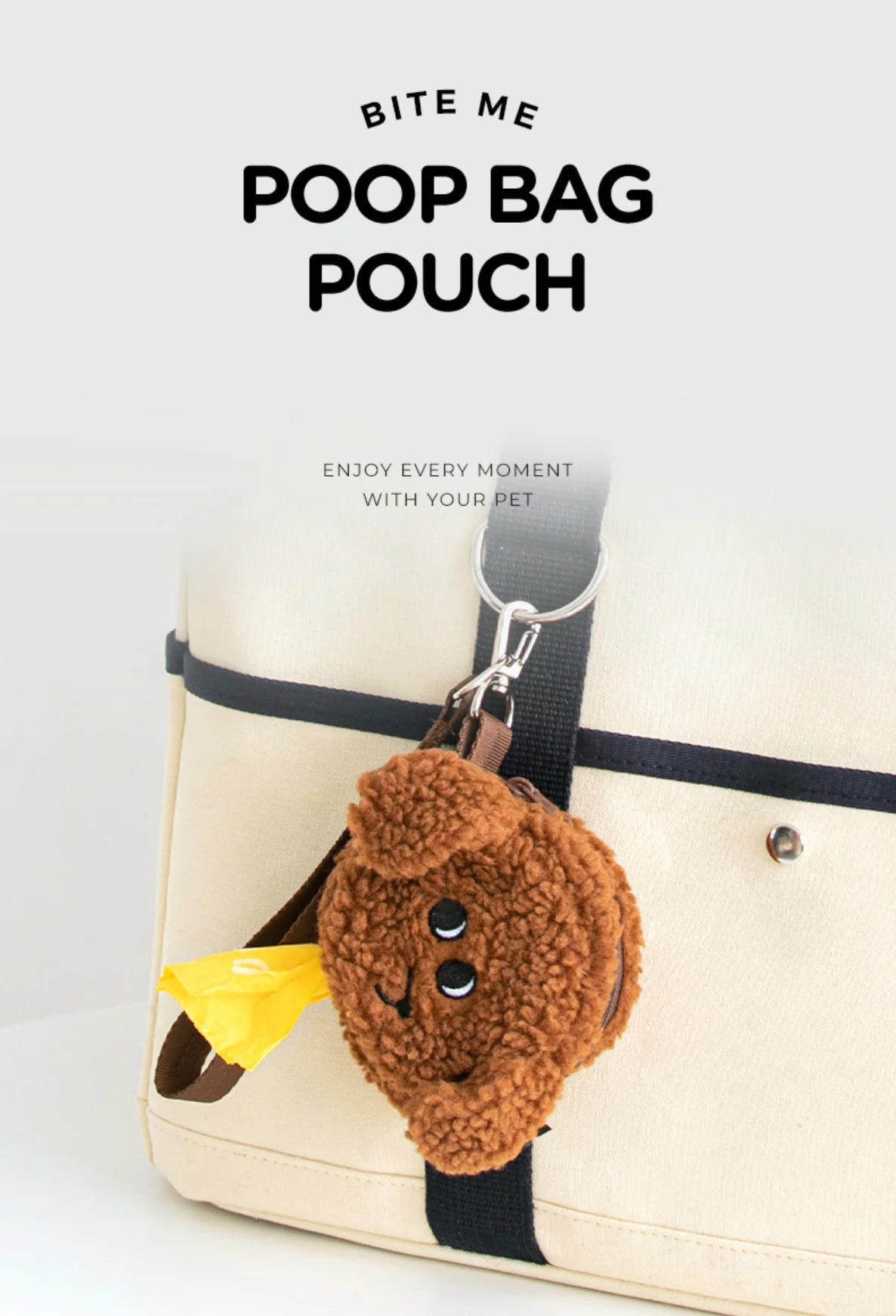 Poodle Poop Bag Pouch