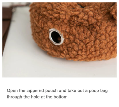 Poodle Poop Bag Pouch